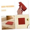 DIYEAH Washable Silicone Press Mat Small Square Replacement Pad for Crafting Soft Transfer Mat for Even Pressure Distribution High-Temperature view 3