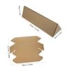 Cabilock 10pcs Artwork Storage Tube Poster Tube Carrying Case Lightweight Kraft Box view 2
