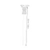 HOLIDYOYO 50pcs DIY Candle Making Essentials Burwood Cotton Wicks Pre-Waxed Oil Lamp Wicks view 2