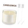 HOLIDYOYO 50pcs DIY Candle Making Essentials Burwood Cotton Wicks Pre-Waxed Oil Lamp Wicks view 3