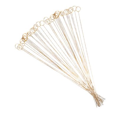 Holibanna 40pcs Metal Wire Floral Place Card Holders Floral Picks for Wedding Birthday Graduation Celebration Photo Holder Stands