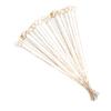Holibanna 40pcs Metal Wire Floral Place Card Holders Floral Picks for Wedding Birthday Graduation Celebration Photo Holder Stands view 1