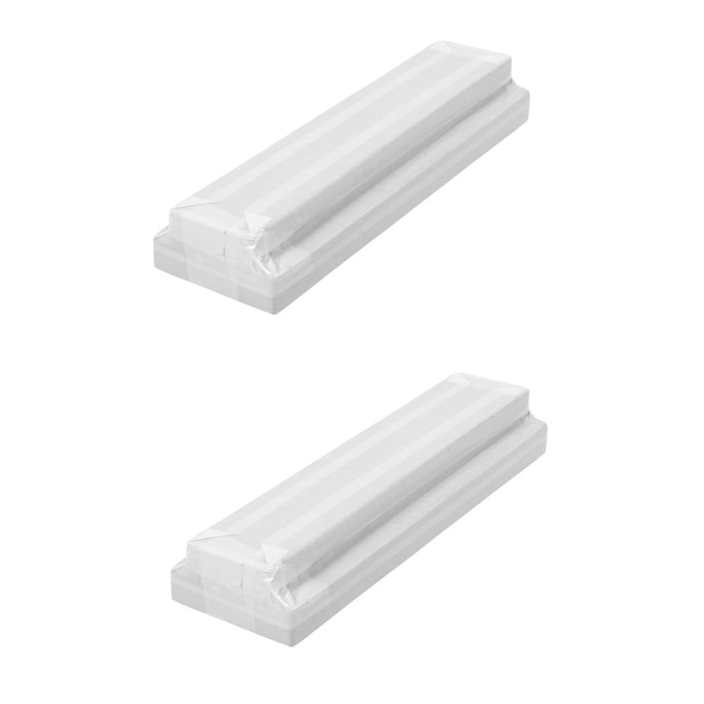 HOMSFOU 2pcs Floral Arrangement Foam Insert High-Density Packing Foam for Flower Arranging Base for Weddings and Events Easy to Use