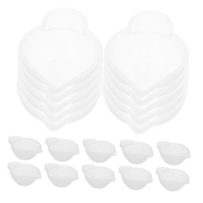 jojofuny 20Pcs Silicone Mixing Cups for Resin Epoxy Measuring Bowls Precise Scale for DIY Crafts for Jewelry Making and Art Projects