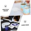 jojofuny 20Pcs Silicone Mixing Cups for Resin Epoxy Measuring Bowls Precise Scale for DIY Crafts for Jewelry Making and Art Projects view 3
