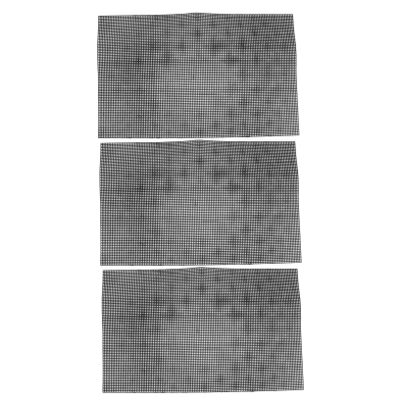 KONTONTY 3pcs DIY Mesh Pad Sheets Hand-Woven Bag Lining Plastic Crochet Knitting Sheets Acrylic Yarn Stitch Crafting Knitting Acrylic Yarn Embroidery Bag Bottom Liner