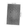 KONTONTY 3pcs DIY Mesh Pad Sheets Hand-Woven Bag Lining Plastic Crochet Knitting Sheets Acrylic Yarn Stitch Crafting Knitting Acrylic Yarn Embroidery Bag Bottom Liner view 2