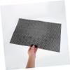 KONTONTY 3pcs DIY Mesh Pad Sheets Hand-Woven Bag Lining Plastic Crochet Knitting Sheets Acrylic Yarn Stitch Crafting Knitting Acrylic Yarn Embroidery Bag Bottom Liner view 4