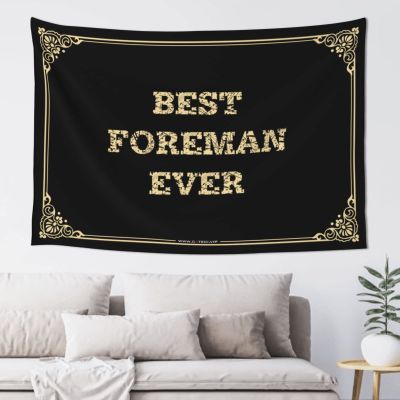CDWS Boys Room Decor Teenager Best Foreman Ever Tapestyr Room Decore Garage Decor For Men(100X150CM)