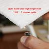 Ceramic Fiber Insulation, for Fireplaces, Kilns, Forges, Pizza Ovens, and More(500mmx610mmx6mm) view 3