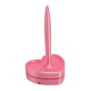 Heart Shape Yarn Holder Spinner Prevent Tangling Pink view 2