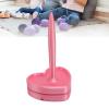Heart Shape Yarn Holder Spinner Prevent Tangling Pink view 3