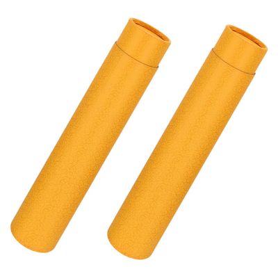 DEARMAMY 2pcs Calligraphy Scroll Storage Box Chinese Painting Packaging Works Container for Calligraphy and Posters Inner