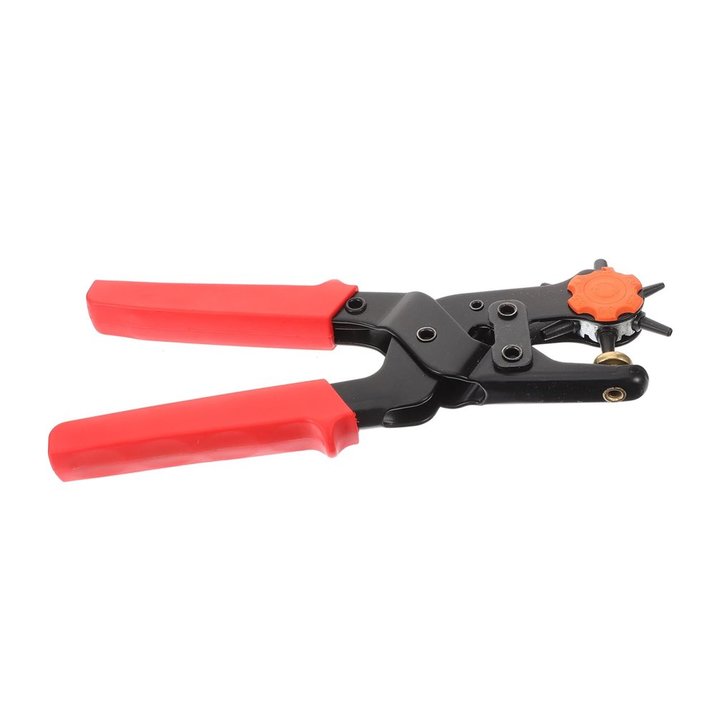 Angoily Belt Hole Puncher Pliers Multi-Function Leather Hole Puncher for Belts Crafts DIY Projects