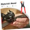 Angoily Belt Hole Puncher Pliers Multi-Function Leather Hole Puncher for Belts Crafts DIY Projects view 3