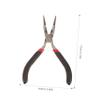 Alipis 2pcs Jewelry Pliers Round Nose and Wire Cutting Tools for Jewelry Making and Repair Comfortable Grip for Crafts and Accessories view 2