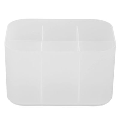 CATIEBYE 1pc Nail Art Tools Storage Box Lightweight Manicure Organizer Compartments Smooth for Easy Carrying and Neat Organization for Nail Supplies and Art Decor