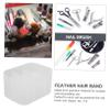 CATIEBYE 1pc Nail Art Tools Storage Box Lightweight Manicure Organizer Compartments Smooth for Easy Carrying and Neat Organization for Nail Supplies and Art Decor view 4