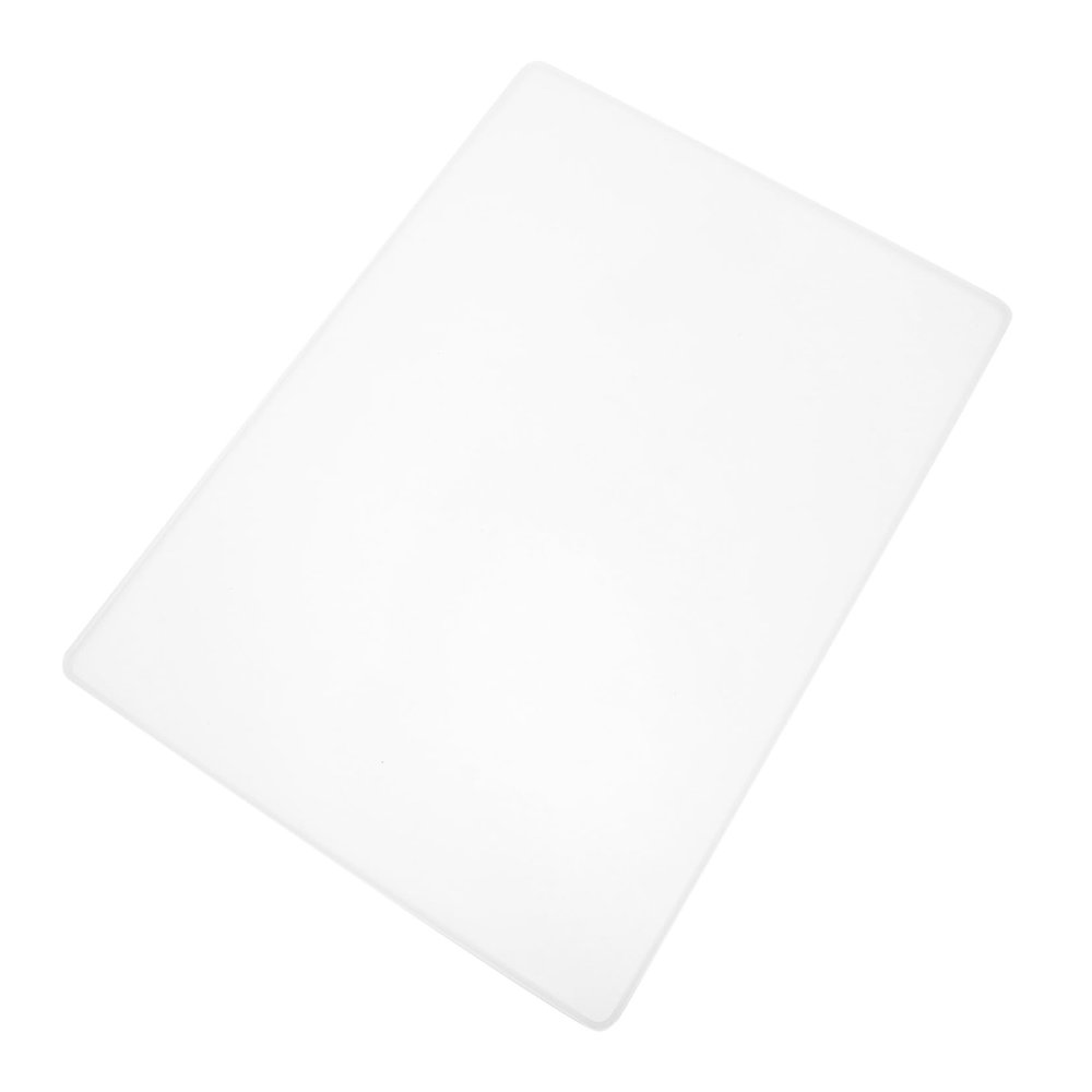 Angoily Crystal Epoxy Resin Mold for DIY Writing Board Silicone Casting Mould for Craft Accessories Non-Stick Board Plate for Creative Desk Decor
