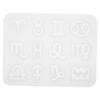 Gadpiparty Zodiac DIY Pendant Mold Jewelry Making Supply Key Chain Pendant Charms view 1