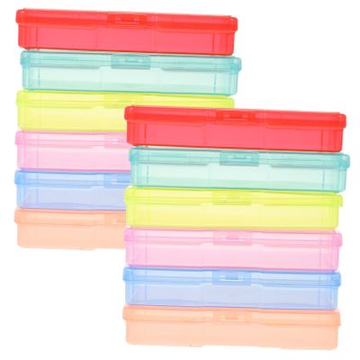 balacoo 2sets Craft Storage Containers Photo Keeper Box Dividers for Special Education