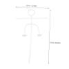 DECHOUS Plastic Doll Making Supplies Movable Joints for DIY Craft Projects Cotton Doll Accessory view 2