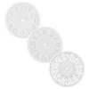 DOITOOL 3pcs DIY Epoxy Silicone Clock Mold Handicraft Silicone Molds for Creating Unique Flexible Durable and Easy to Demold DIY Crafts and Gifts view 1