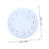 DOITOOL 3pcs DIY Epoxy Silicone Clock Mold Handicraft Silicone Molds for Creating Unique Flexible Durable and Easy to Demold DIY Crafts and Gifts view 2