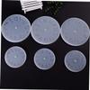 DOITOOL 3pcs DIY Epoxy Silicone Clock Mold Handicraft Silicone Molds for Creating Unique Flexible Durable and Easy to Demold DIY Crafts and Gifts view 3