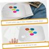 Beaupretty 1set Foundation Mixing Palette Makeup Mixing Tray Pigment Plate Paint Tray Professional Makeup Tool view 3