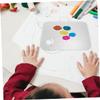 Beaupretty 1set Foundation Mixing Palette Makeup Mixing Tray Pigment Plate Paint Tray Professional Makeup Tool view 4