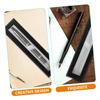 Angoily 4pcs Pen Storage Box Signature Organizer Paper Pen Container Cardboard Pencil Case Art Supply Storage view 3
