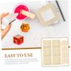 HOMSFOU Adjustable Silicone Mold Frame Set for DIY Candle and Soap Making Versatile Mold Housing for Crafting Compatible Designs view 2