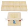 HOMSFOU Adjustable Silicone Mold Frame Set for DIY Candle and Soap Making Versatile Mold Housing for Crafting Compatible Designs view 4