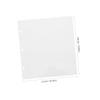 Cabilock 10pcs Self Adhesive Photo Album Pages Refill Pages Binder Inserts for Scrapbook Adhesive Binder Material Easy Photo Storage view 2