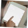 Cabilock 10pcs Self Adhesive Photo Album Pages Refill Pages Binder Inserts for Scrapbook Adhesive Binder Material Easy Photo Storage view 4