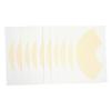 ARTIBETTER 10pcs White Rice Paper Sheets Fan-Shaped Decorative Paper for Calligraphy Chinese Painting Art Craft view 1