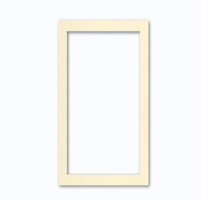 13x19 Matting for 11x17 Photograph or Artwork 4-Ply Bevel Cut Acid Free Matboard for picture framing (Cream)