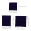 OUNONA 3pcs Jewelry Pouch Dark Snap Button Bags for Necklaces and Earrings Storage Soft and Protective Jewelry Packaging view 2