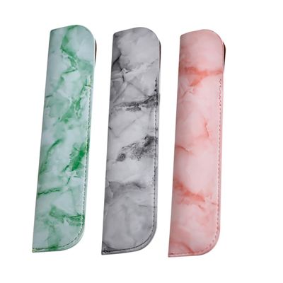 Angoily 3pcs Stylish Single Pen Sleeves Lightweight Pu Protective Covers for Convenient Storage and Elegant Presentation