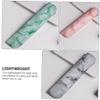 Angoily 3pcs Stylish Single Pen Sleeves Lightweight Pu Protective Covers for Convenient Storage and Elegant Presentation view 4