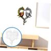 HOMSFOU 3D Heart Dragon Silicone Mold for Crafts Decorative Epoxy Casting Mold Wings for DIY Projects and Home Decor view 3