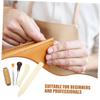 DOITOOL 2sets Bookbinding Kit Leather Tools DIY Leather Craft Starter Metal Sewing Awl and Bookbinding view 3