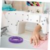 ARTIBETTER 1set Sewing Bobbin Organizer Case with Bobbins Portable Rubber Storage Box for Easy Access Keeps Threads Secure for Home Crafting and Sewing Projects view 4