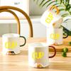 25 Sheets Letter Stickers Alphabet Number Stickers Vinyl Self-Adhesive Stick on Letters for Scrapbooking Sticker Water Bottles Mailbox Custom DIY Crafts Sign Classroom Decor (Yellow, 1+2 Inch) view 4