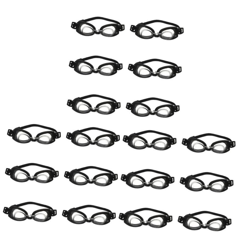 SUPVOX 18pcs Mini Doll Glasses Stylish Eyewear Accessories for Bjd Dolls for Photography and Dress-up Compact and Easy to Wear