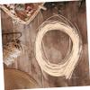 HEALLILY 1roll Repairing Rattan Weaving Material Natural Indonesian Rattan for Crafting Chairs Baskets and Home and Flexible Material view 4