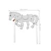 HEALSOPTHY 4pcs Horse Shadow Puppets Craft for Traditional Chinese Performance Handmade Kits Easy to Assemble Horse Figure Props for Creative Storytelling view 2