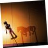 HEALSOPTHY 4pcs Horse Shadow Puppets Craft for Traditional Chinese Performance Handmade Kits Easy to Assemble Horse Figure Props for Creative Storytelling view 4