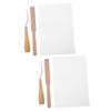 HOMSFOU 3 Sets Wooden Latch Hook Tool Set for Rug Crocheting Carpet Yarn Cutting Tool DIY Tapestry Kit view 1